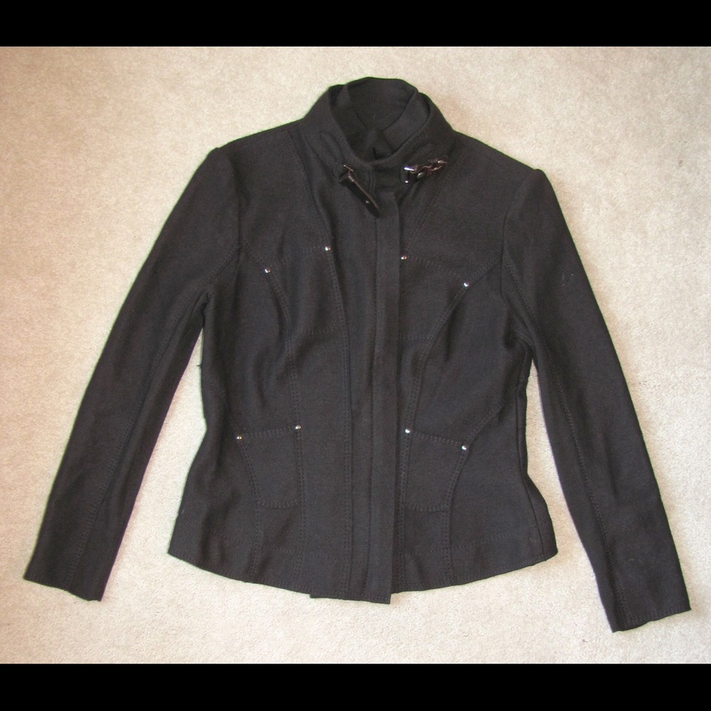Beautifully hand tailored wool jacket